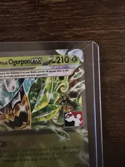 Brand New Teal Mask Ogerpon EX 025/167 Play! Stamp Pokemon Series Prize Pack TCG - Image 3