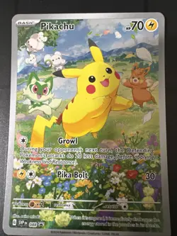 Pokemon TCG Sv: Scarlet & Violet Pikachu Promo Card #088 - Image 1
