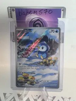 Pokemon TCG Piplup Illustration Rare 098/094 NM/M Phantasmal Flames - Image 1