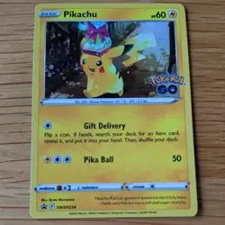 PIKACHU SWSH234 POKEMON CARD (SWORD AND SHIELD PROMO SET) HOLO - Image 2