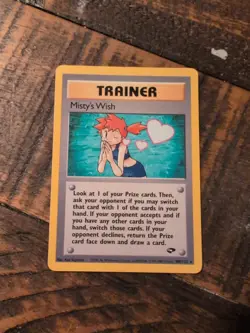 Pokemon Misty's Wish Gym Challenge 108/132 LP/NM - Image 1