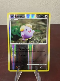 Pokemon Whismur 132/147 Reverse Holo 2009 Supreme Victors MP - Image 1