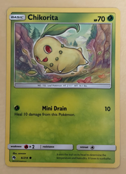 Chikorita~Cute Pokemon Card~ Botanical Garden Gallery ~Nature~ sowsow - Image 1