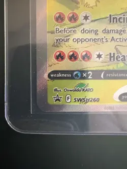 Charizard V SWSH260 SWSH: Sword & Shield Promo Promo Holo Pokemon TCG - Image 4