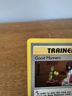 Pokemon TCG - Good Manners || 1st Edition || 111/132 || Gym Heroes || Near Mint - Image 3