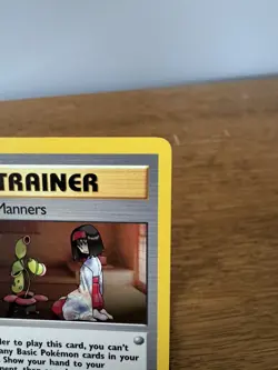 Pokemon TCG - Good Manners || 1st Edition || 111/132 || Gym Heroes || Near Mint - Image 4