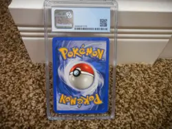 Mightyena cgc 8.5 NM MINT+ REVERSE HOLO EX Ruby & Sapphire E-Reader 10/109 psa - Image 3