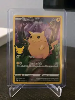 Pokemon TCG Celebrations Pikachu Holo Rare Card 005/025 - Image 1
