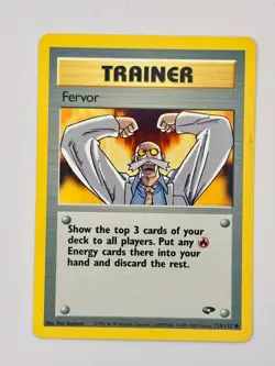 🇨🇦 Fervor 124/132 Gym Challenge Pokemon LP - Image 1