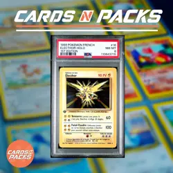 Carte Pokemon Electhor 16/102 Holo Set de base Edition 1 PSA 8 ✨ - Image 1