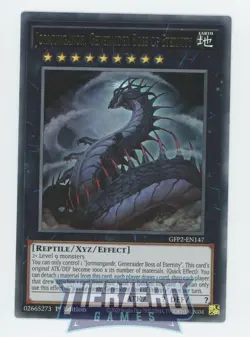Yugioh Jormungandr, Generaider Boss of Eternity GFP2-EN147 Ultra Rare 1st Editio - Image 1