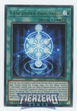 Yugioh Generaider Boss Stage GFP2-EN163 Ultra Rare 1st Edition Near Mint - Image 1