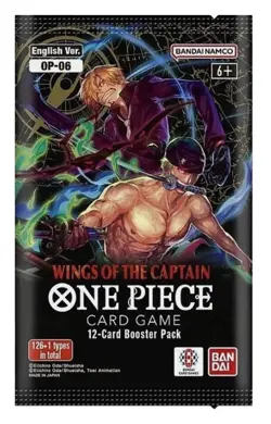 One Piece OP06 Booster Pack English Sealed - Wings Of The Captain - Image 1