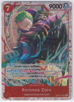 Muliple Available - Roronoa Zoro EB04-007 SR - English One Piece TCG OP15 - Image 1