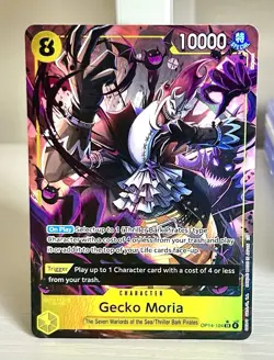 Gecko Moria OP14-104 SR Alt Art One Piece TCG English - Image 2