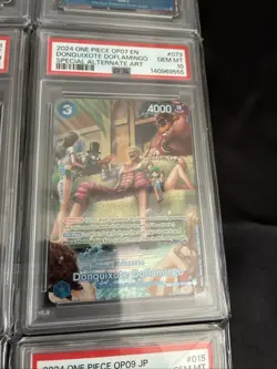 Donquixote Doflamingo SP (Special Alt Art) OP01-073 One Piece English ‘24 PSA 10 - Image 1