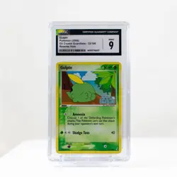 Pokemon Gulpin Reverse Holo #33 EX Crystal Guardians 2006 CGC 9 - Image 1