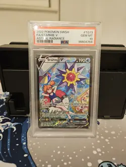 Pokemon TCG Starmie v Trainer Gallery Card TG13/TG30 Astral Radiance PSA 10 - Image 1