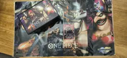 One Piece Card Game Championship 2023 Pld Four Emperors Playmat Case + OP02-001 - Image 1