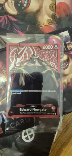 One Piece Card Game Championship 2023 Pld Four Emperors Playmat Case + OP02-001 - Image 2