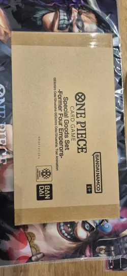 One Piece Card Game Championship 2023 Pld Four Emperors Playmat Case + OP02-001 - Image 3