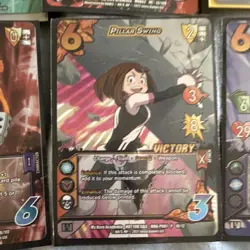Jasco Games My Hero Academia CCG UniVersus 6 Card Lot Endeavor Stain Mt. Lady - Image 3