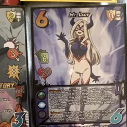 Jasco Games My Hero Academia CCG UniVersus 6 Card Lot Endeavor Stain Mt. Lady - Image 4