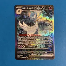 Pokemon Gardevoir EX TCG Paldean Fates Holo Card 233/091 Special Illustration - Image 1