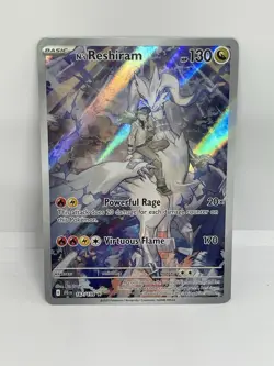 Pokemon TCG Reshiram Journey Together Illustration Rare Card 167/159 NM - Image 1