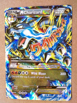 Pokemon M Charizard EX Flashfire Ultra Rare Holo Mega Evolution 69/106 Card - Image 1