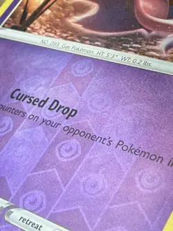 Pokemon TCG Haunter 65/196 Lost Origin Uncommon Card 2022 - Image 2