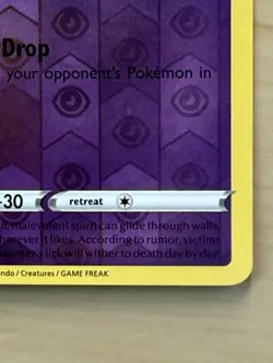 Pokemon TCG Haunter 65/196 Lost Origin Uncommon Card 2022 - Image 4