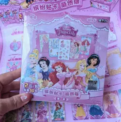 2023 Card Fun Disney Offical 100 Years Princess Colourful Sealed Box 30 Packs - Image 2