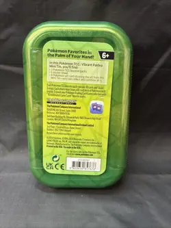 Pokemon TCG - Paldea Friends Mini Tin - 2 Booster Packs/Sticker Sheet/Art Card - Image 3