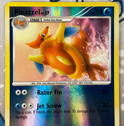 Floatzel 58/147 Reverse Holo Platinum Supreme Victors Set Pokemon Card 2009 NM - Image 2
