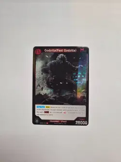 Godzilla Card Game: Set #1 - Godzilla (Fest Godzilla) (R) - EBP01-015 HOLO - Image 1