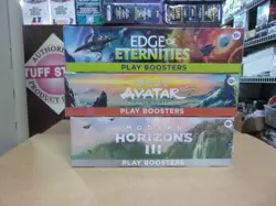 MTG AVATAR + MODERN HORIZONS 3 + EDGE ETERNITIES PLAY SEALED BOX LOT - Image 1