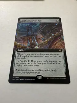 Aetherflux Conduit (Extended Art) Commander: Aetherdrift Regular - Image 1