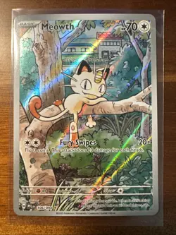 Meowth Phantasmal Flames 106/94 Pokemon Card Near Mint - Image 1