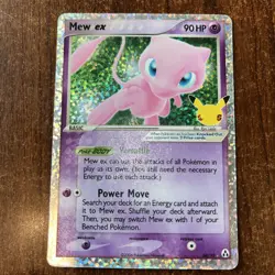 Pokemon TCG Celebrations Mew ex 88/92 Holo Front & Back Are Bottom Heavy - Image 2