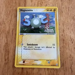 Pokemon TCG Magnemite 66/109 EX Team Rocket Returns Reverse Holo Common 50 HP - Image 1