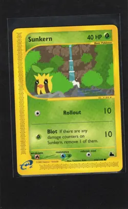 Pokemon Card - Sunkern Skyridge 106/144 Common Non-Holo NM - Image 1