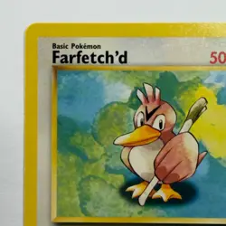 Pokemon TCG Farfetch'd Base Set #27/102 WOTC Vintage 1999 - Image 3