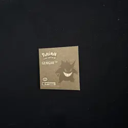 Gengar Artbox 1999 Pokemon Stickers Series 1 Prism Gold Nintendo G02 - Image 5