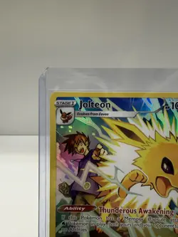 2022 Pokemon SWSH Brilliant Stars Jolteon Trainer Gallery Holo #TG04/TG30 - Image 2