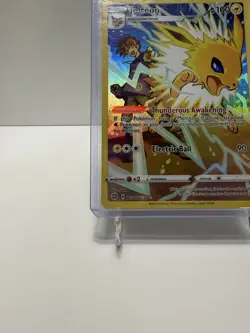 2022 Pokemon SWSH Brilliant Stars Jolteon Trainer Gallery Holo #TG04/TG30 - Image 4