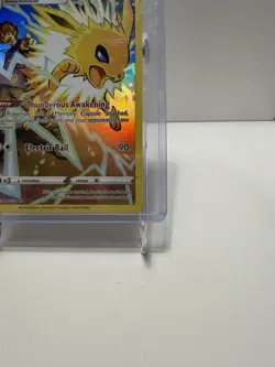 2022 Pokemon SWSH Brilliant Stars Jolteon Trainer Gallery Holo #TG04/TG30 - Image 5