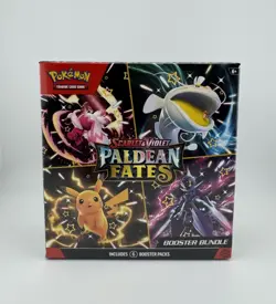 Pokemon TCG Scarlet & Violet Paldean Fates Booster Bundle, 6-Pack, New Sealed - Image 1