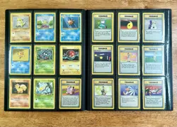 Pokemon Game 1999 Base Set Unlimited Complete Non Holo Set #17-102 * NM-LP - Image 4