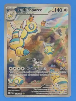 Dudunsparce - 229/193 Pokemon TCG Illustration Rare SV02: Paldea Evolved NM - Image 1